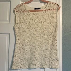 LIMITED - Women’s Ivory Crochet Top